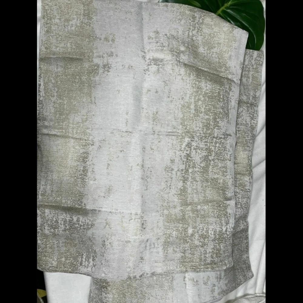 NIB $500 Michael Aram Texture Duvet Cover Set Gold‎ [ FULL / QUEEN ]